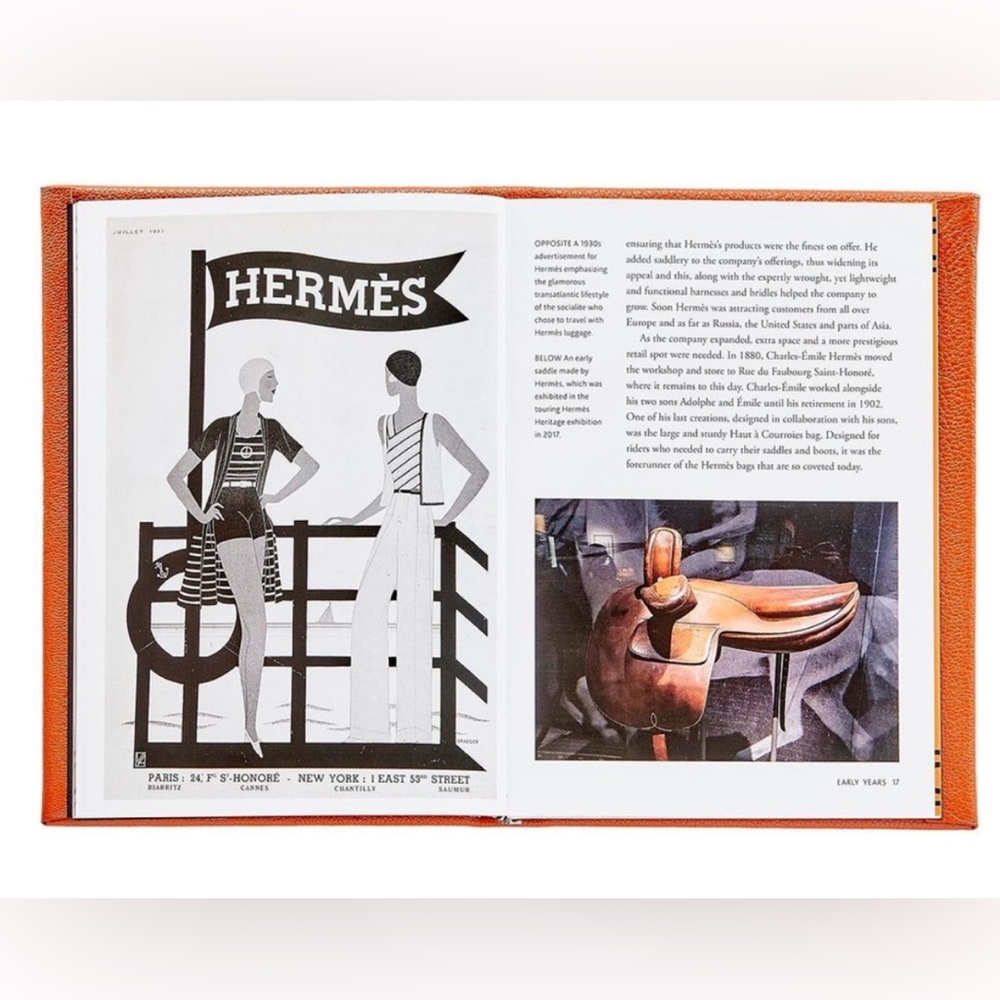 The Little Book of Hermes Coffee Table Book Story of the Iconic Fashion House - Picture 7 of 10